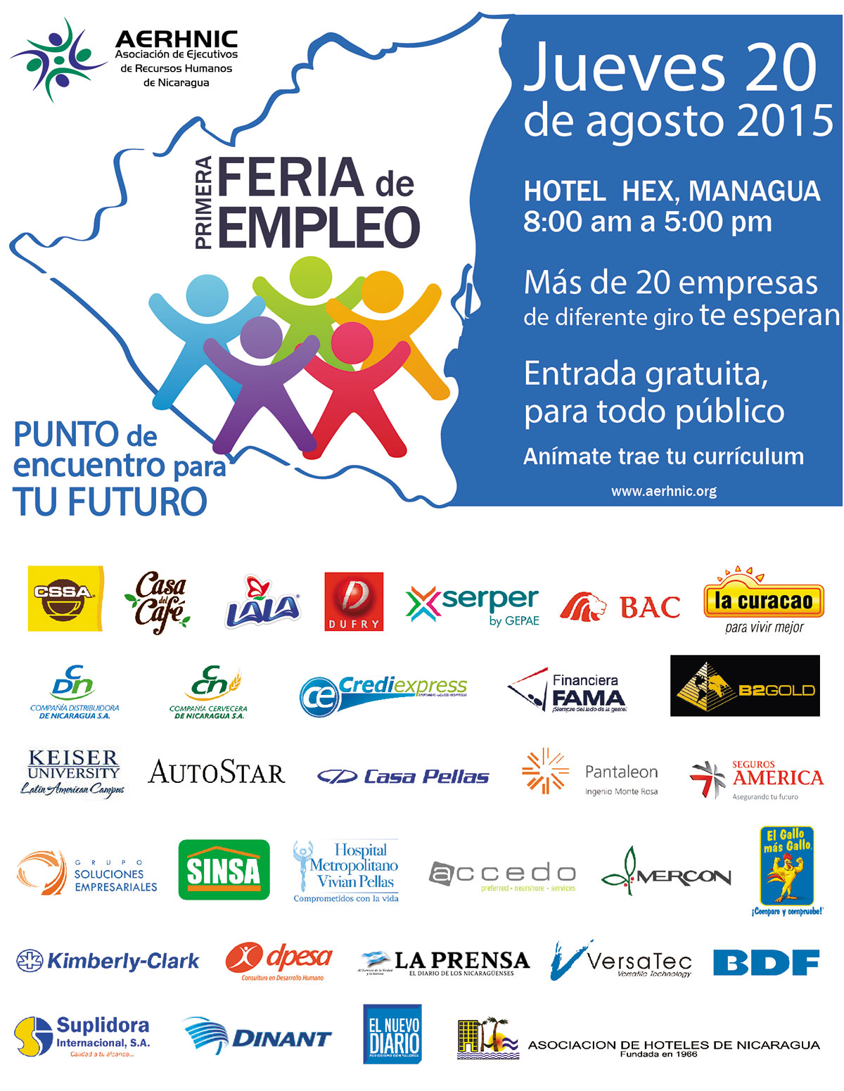 Primera Feria de Empleo en Managua